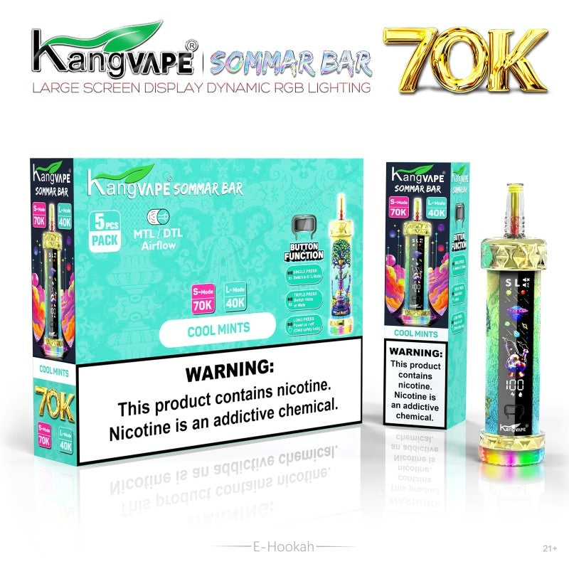 (10-PACK) Kangvape Sommar Bar 70K Disposable Vape